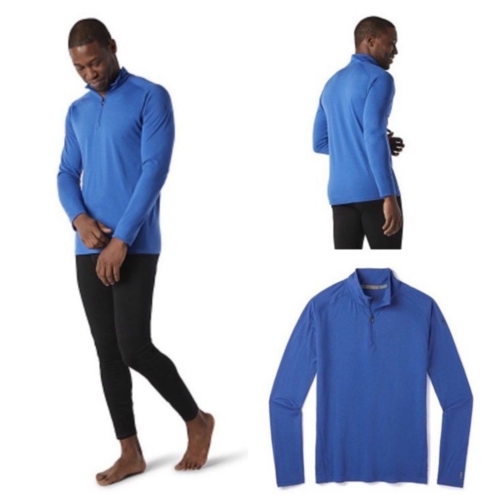 EUC- Men's Smartwool ‘Merino 150’ 1/4 Zip Baselayer
